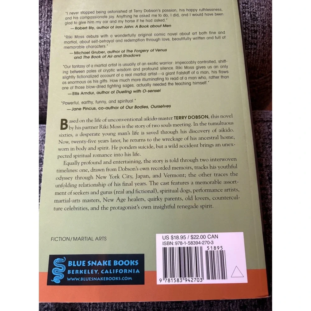 An Obese White Gentleman in No‎ Apparent Distress A Novel by Riki Moss Signed